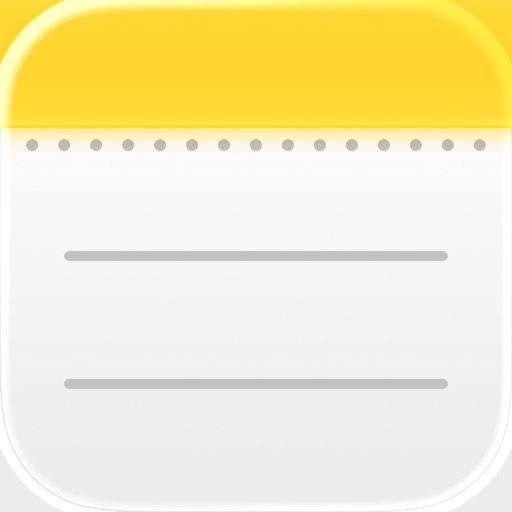 Notes app icon